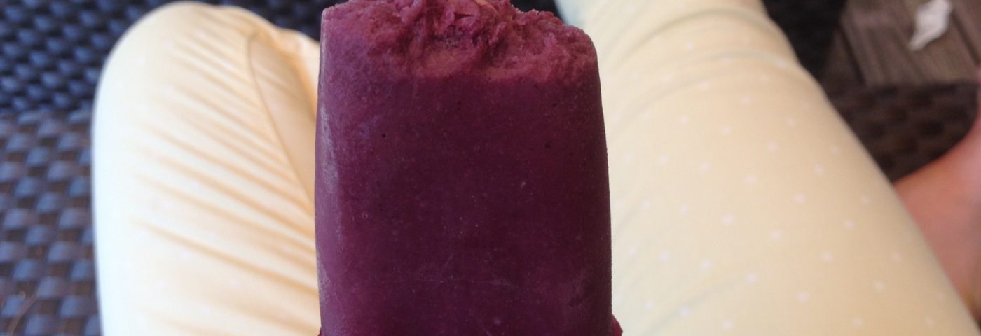 smoothie popsicle